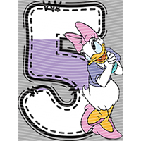 Cartoon letters-CL 407